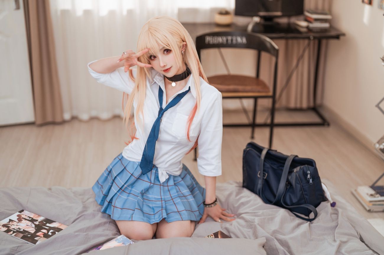 微博美少女肉扣热热子Cosplay性感写真更衣人偶番外纯享版 (15)