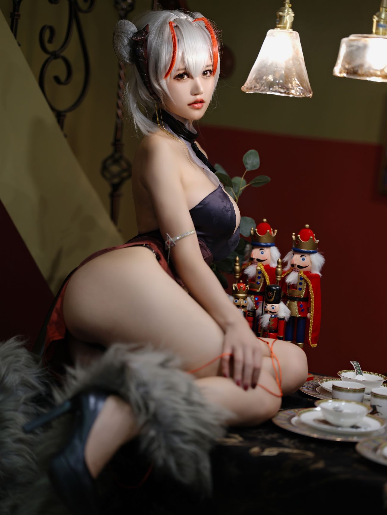 微博美少女小仓千代w性感写真旗袍 (14)